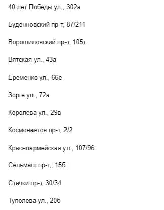 Фонбет адреса ППС в Ростове