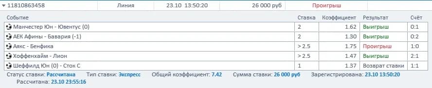 что такое экспресс в ставках винлайн