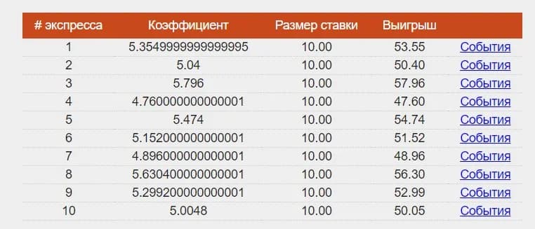 расчет системы 3 из 5