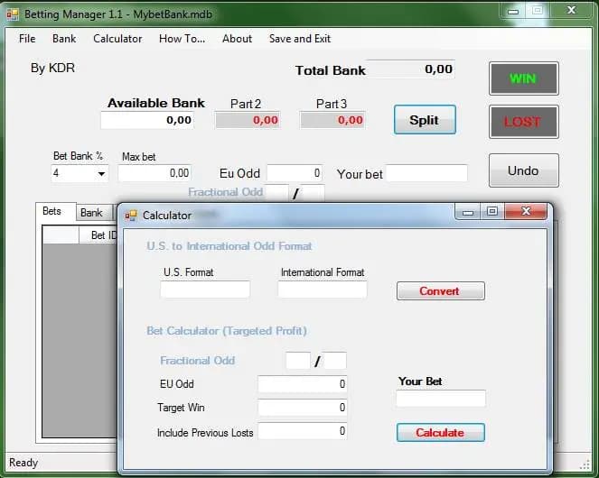 Bet Manager