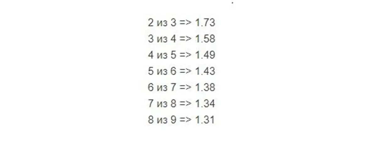 система 2 из 3
