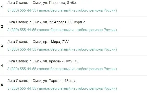 ППС в Омске Лига ставок
