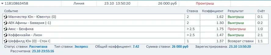 что такое экспресс в ставках винлайн