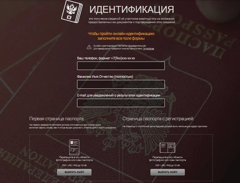 ФИО, Паспорт, контакты