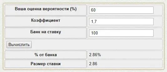 программа для расчета ставок на спорт