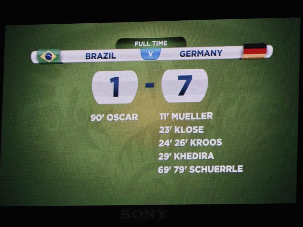 Германия – Бразилия 7:1, ЧМ 2014