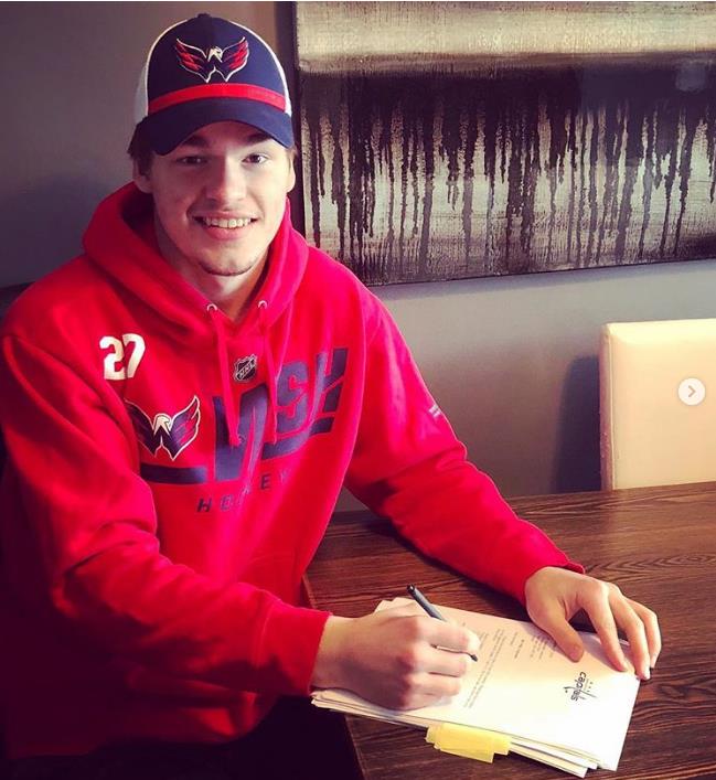 НХЛ: Алексеев и контракт на три года с «Вашингтон Кэпиталз»